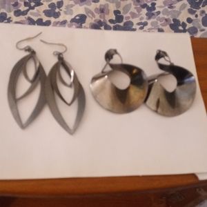 Gun Metal Earrings